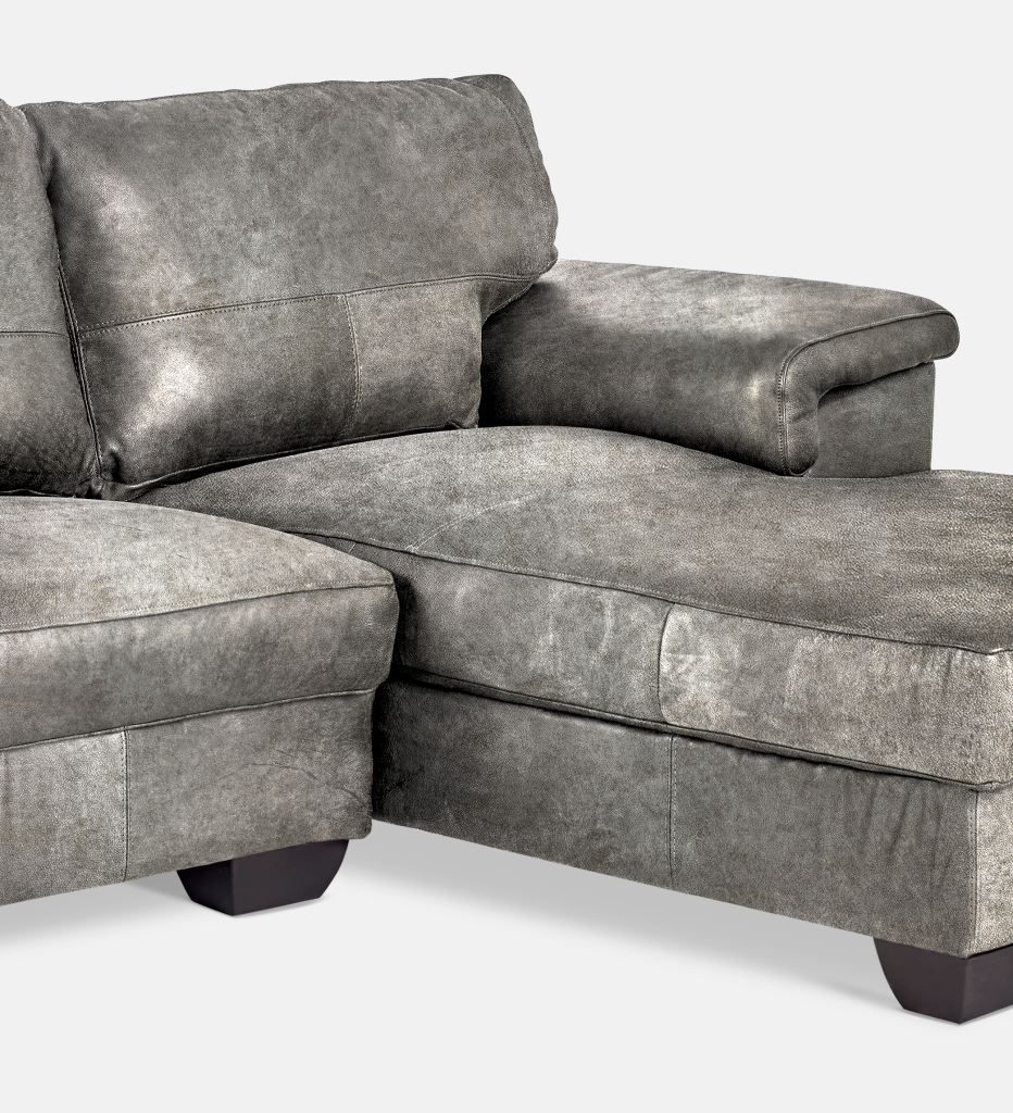 Breen Leather Slouch With Daybed Right (39965)