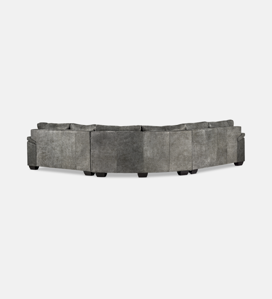 Breen Leather Slouch With Daybed Right (39966)