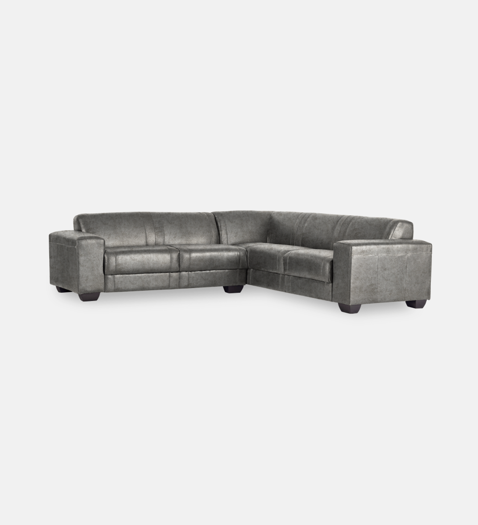 Terry Leather Corner Couch