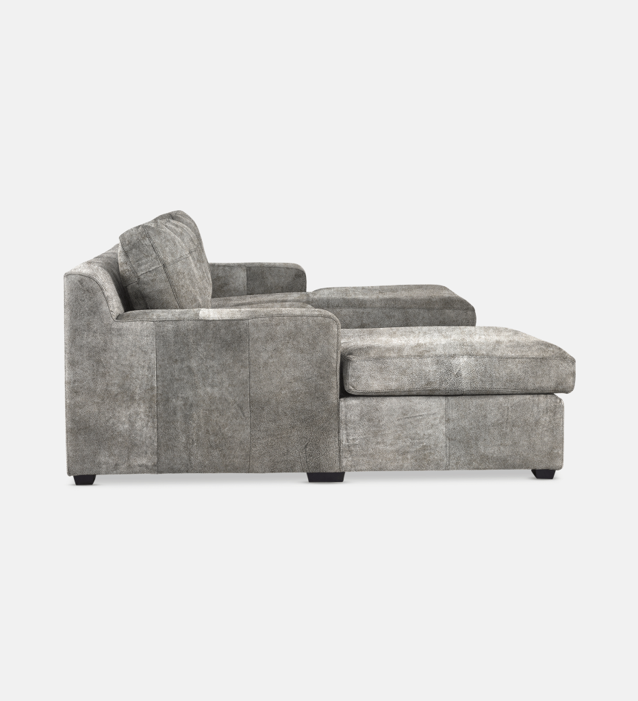 Lodge Leather Slouch With Daybed (26939)