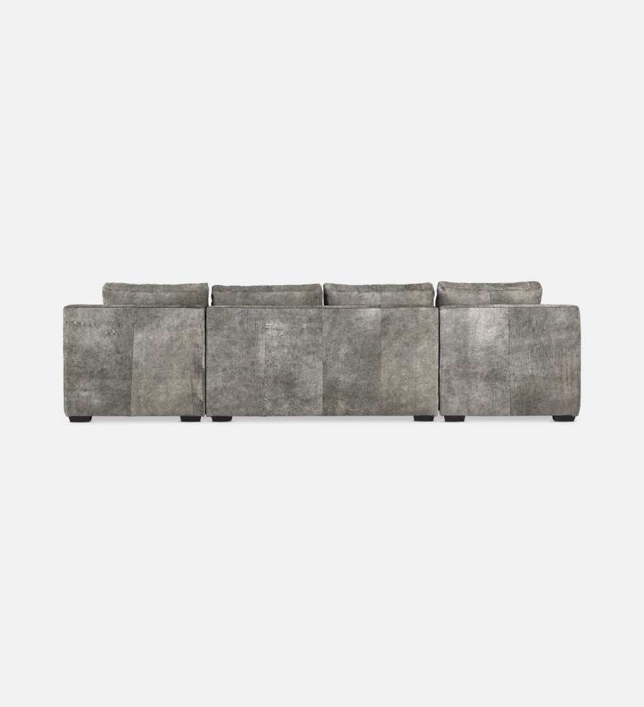 Lodge Leather Slouch With Daybed (26940)