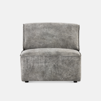 Congo Leather Modular Couch - 1 Seater