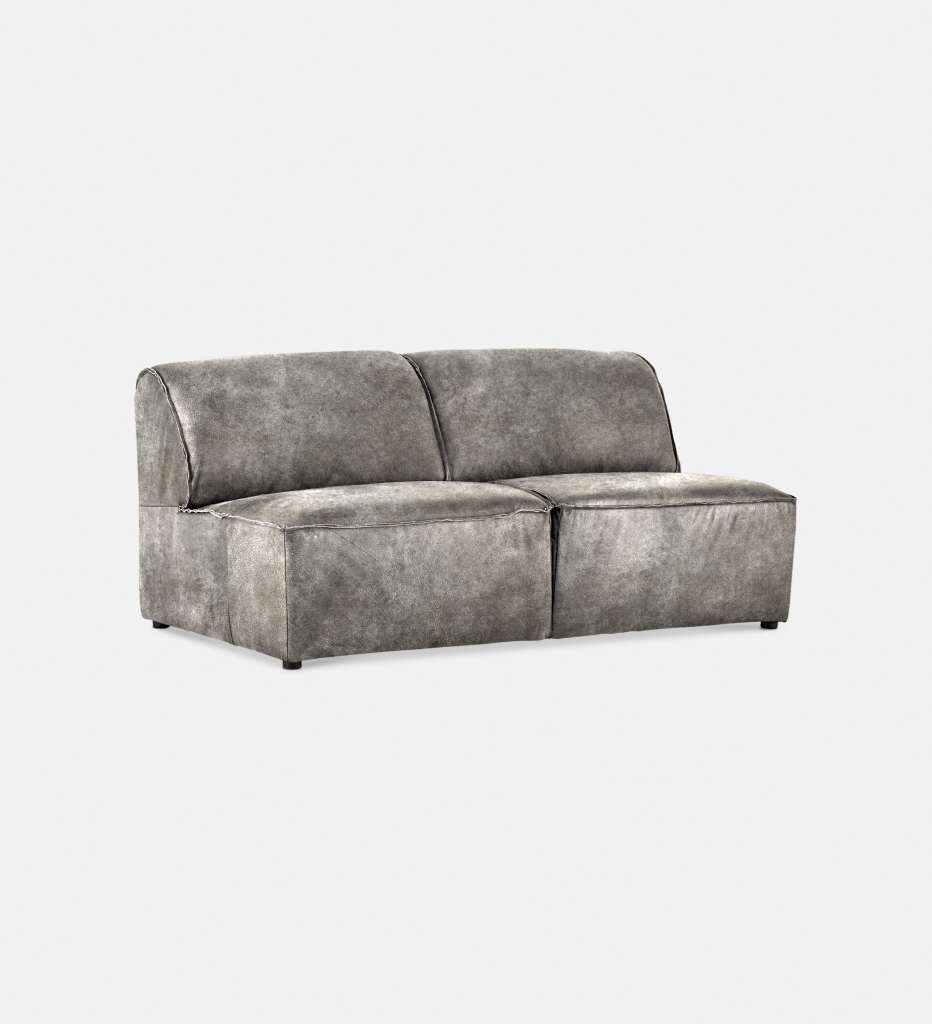 Congo Leather Modular 2 Seater (51614)