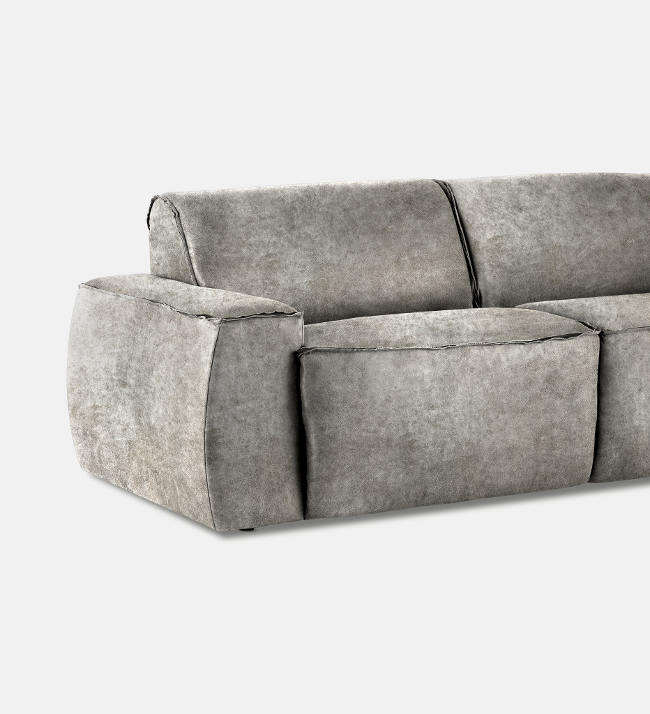 Congo Leather 3 Seater (15569)