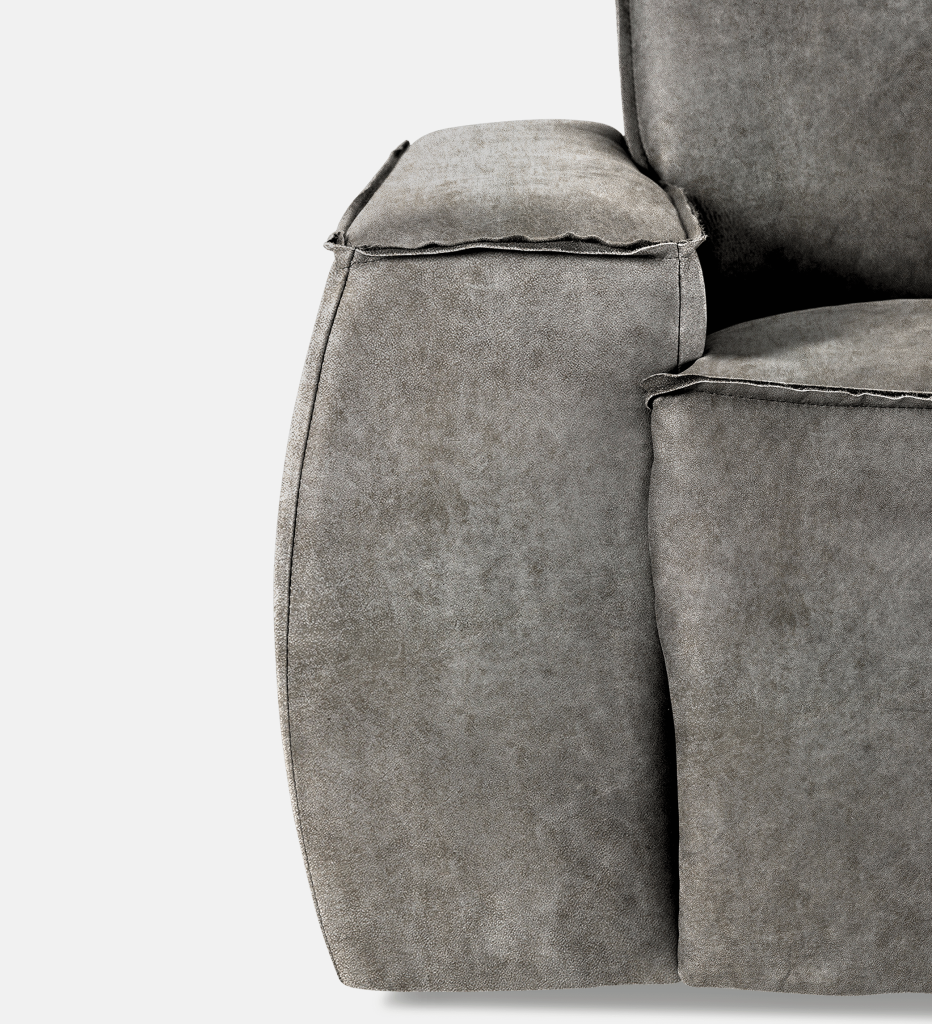 Congo Leather 3 Seater (15571)