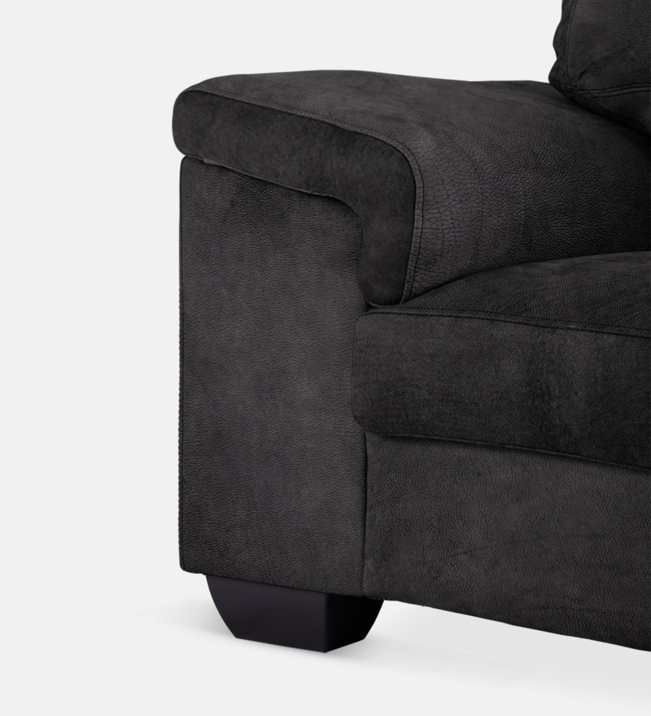Breen Leather Slouch With Daybed Right (39973)
