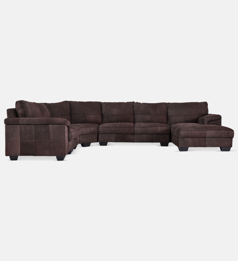 Breen Leather Slouch With Daybed Right (39779)