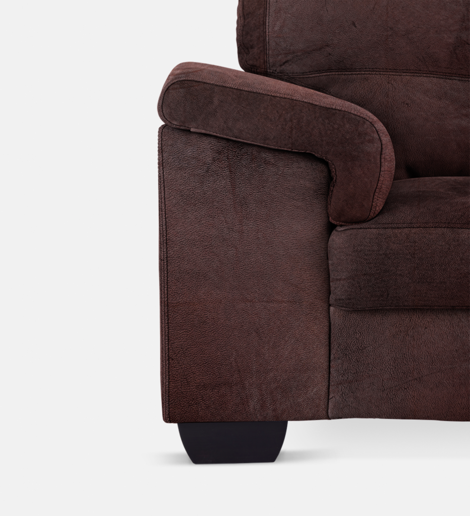 Breen Leather Slouch With Daybed Right (39868)