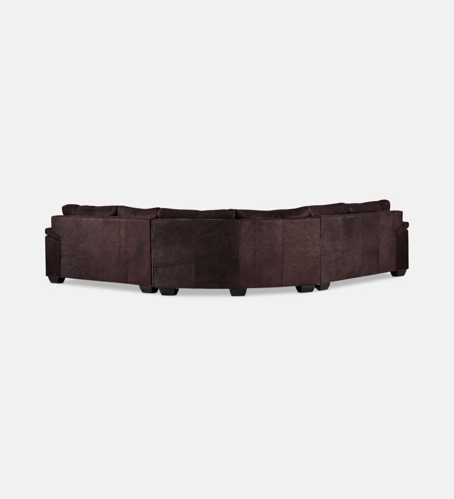 Breen Leather Slouch With Daybed Right (39872)