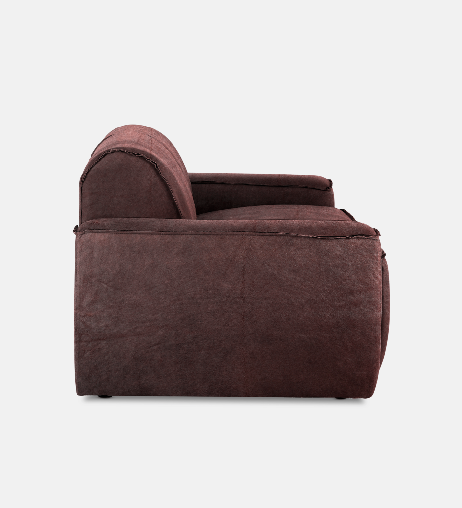 Congo Leather 2 Seater Couch (2392)
