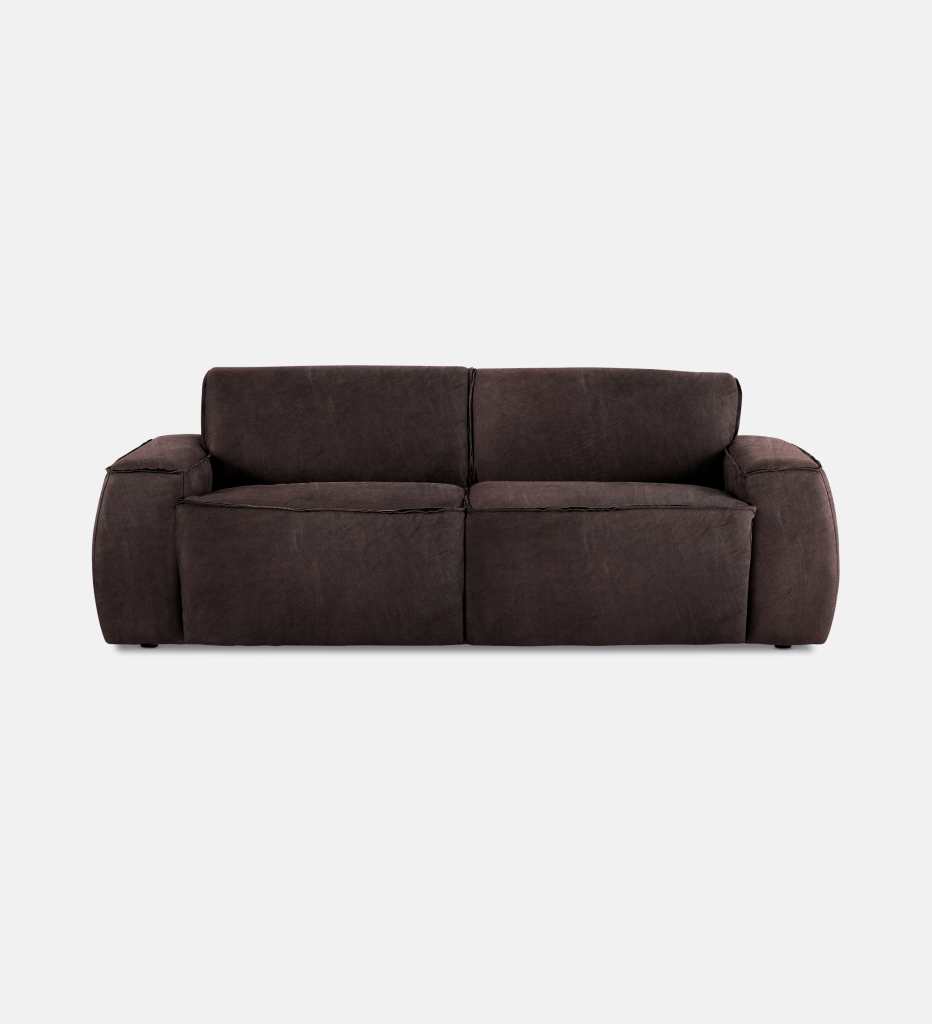 Congo Leather 3 Seater (15843)