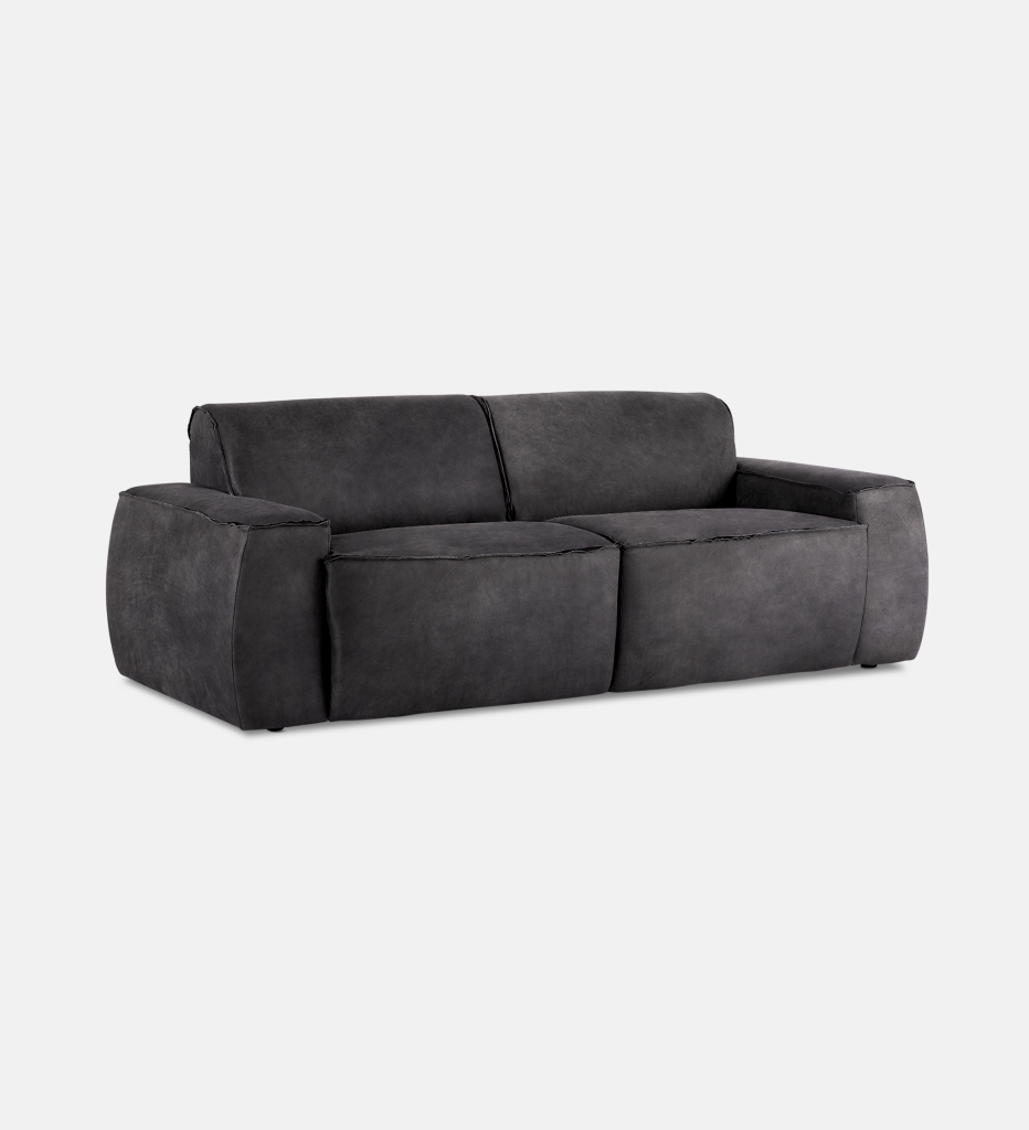 Congo Leather 3 Seater (15851)