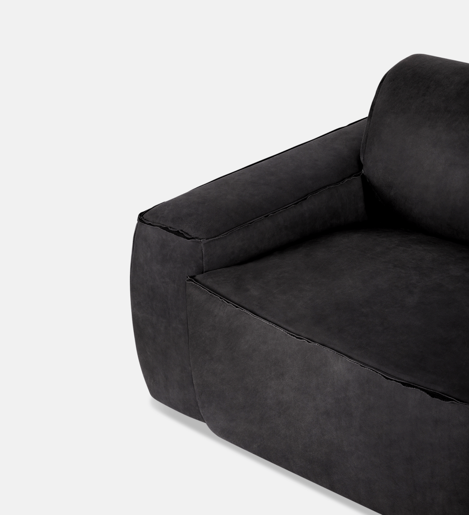 Congo Leather 3 Seater (15853)