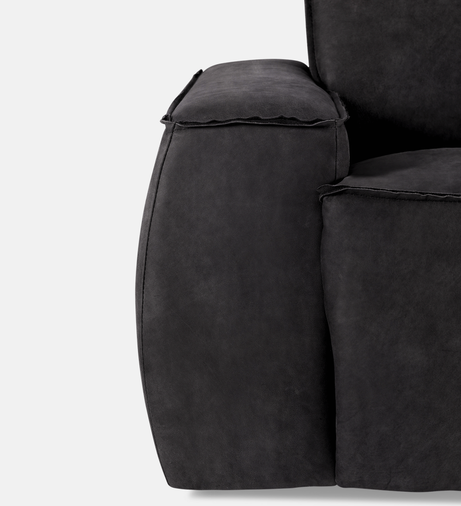 Congo Leather 3 Seater (15854)