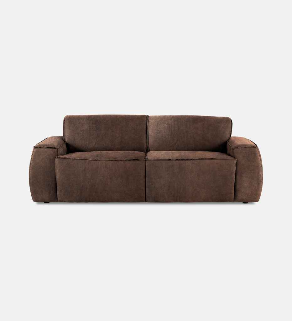Congo Leather 3 Seater (15857)