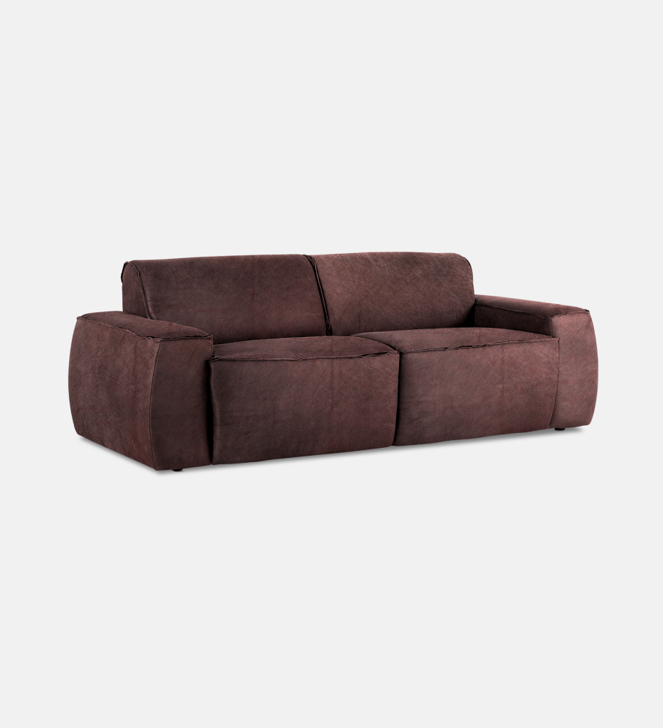 Congo Leather 3 Seater (15858)