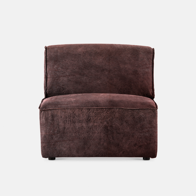 Congo Leather Modular Couch - 1 Seater