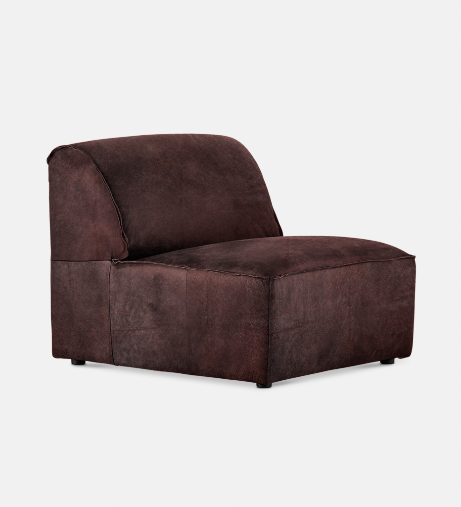 Congo Leather Modular 1 Seater (51485)