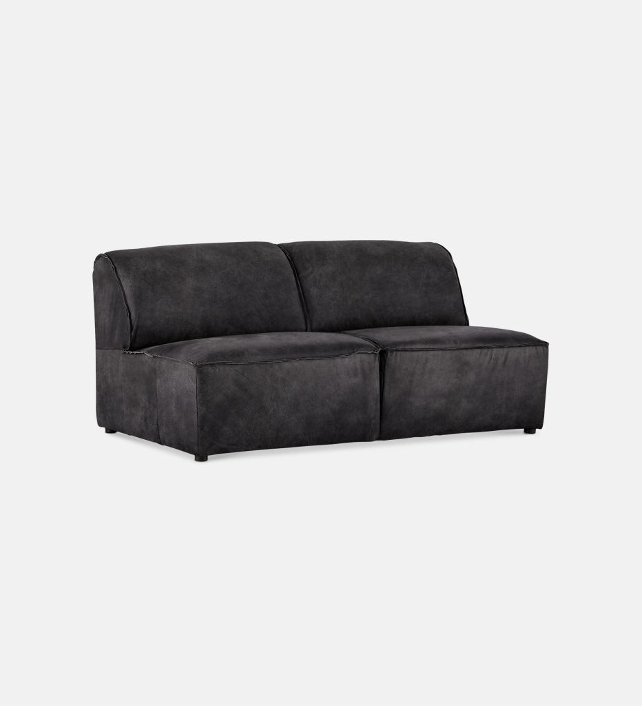 Congo Leather Modular 2 Seater (51626)