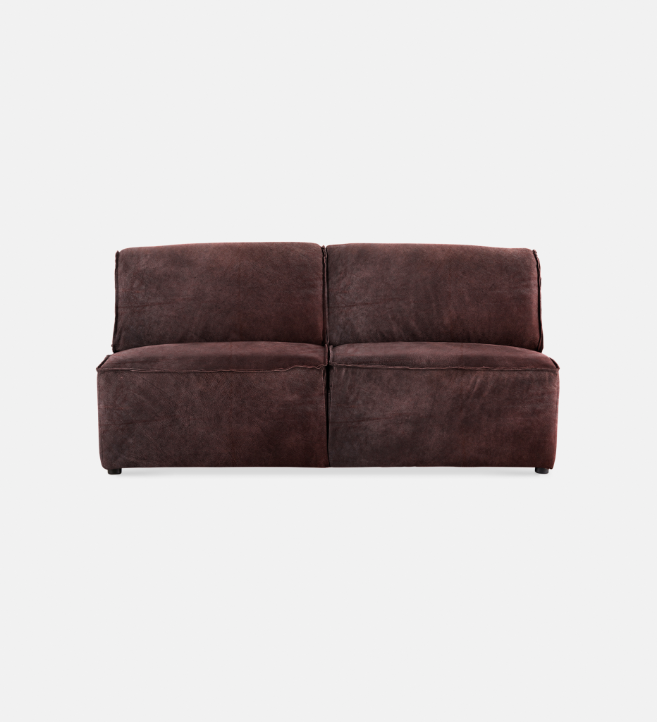 Congo Leather Modular 2 Seater (51629)