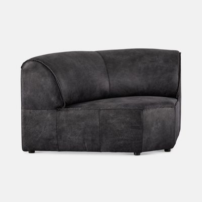 Congo Leather Modular Couch - Corner piece