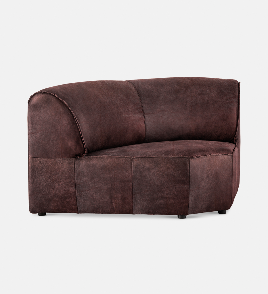 Congo Leather Modular Corner Piece (51637)