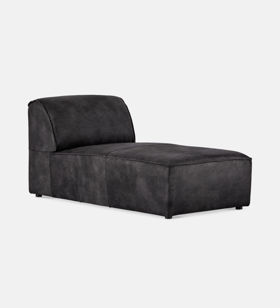 Congo Leather Modular Daybed Piece (51493)
