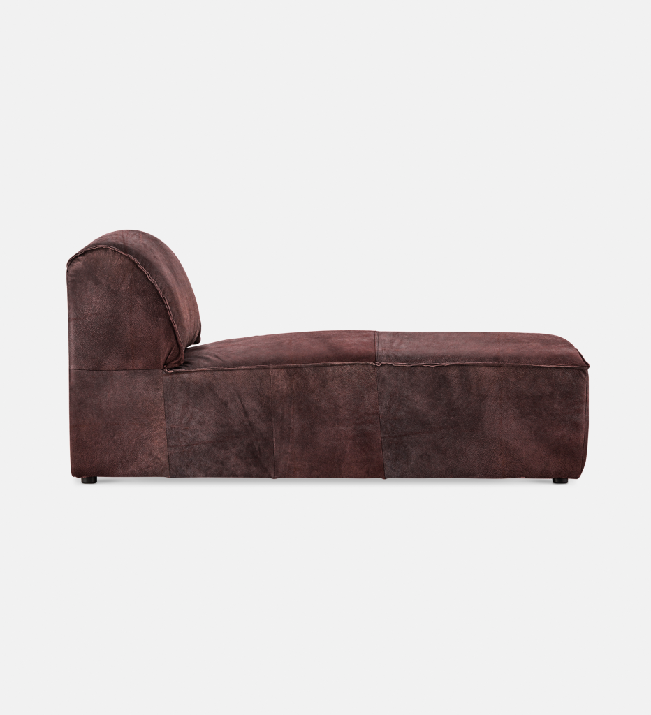 Congo Leather Modular Daybed Piece (51498)