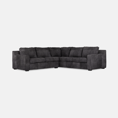 Lodge Upholstered Corner Couch