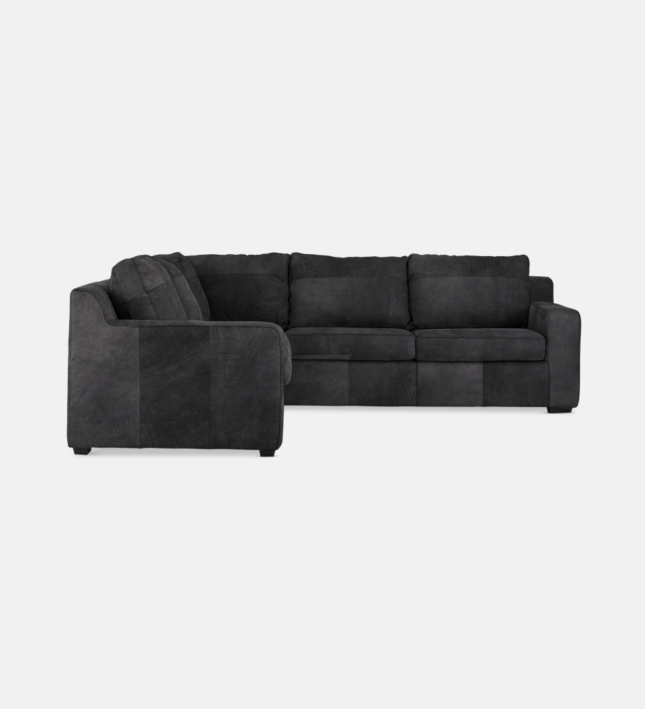 Lodge Fully Upholstered Corner Couch (19730)