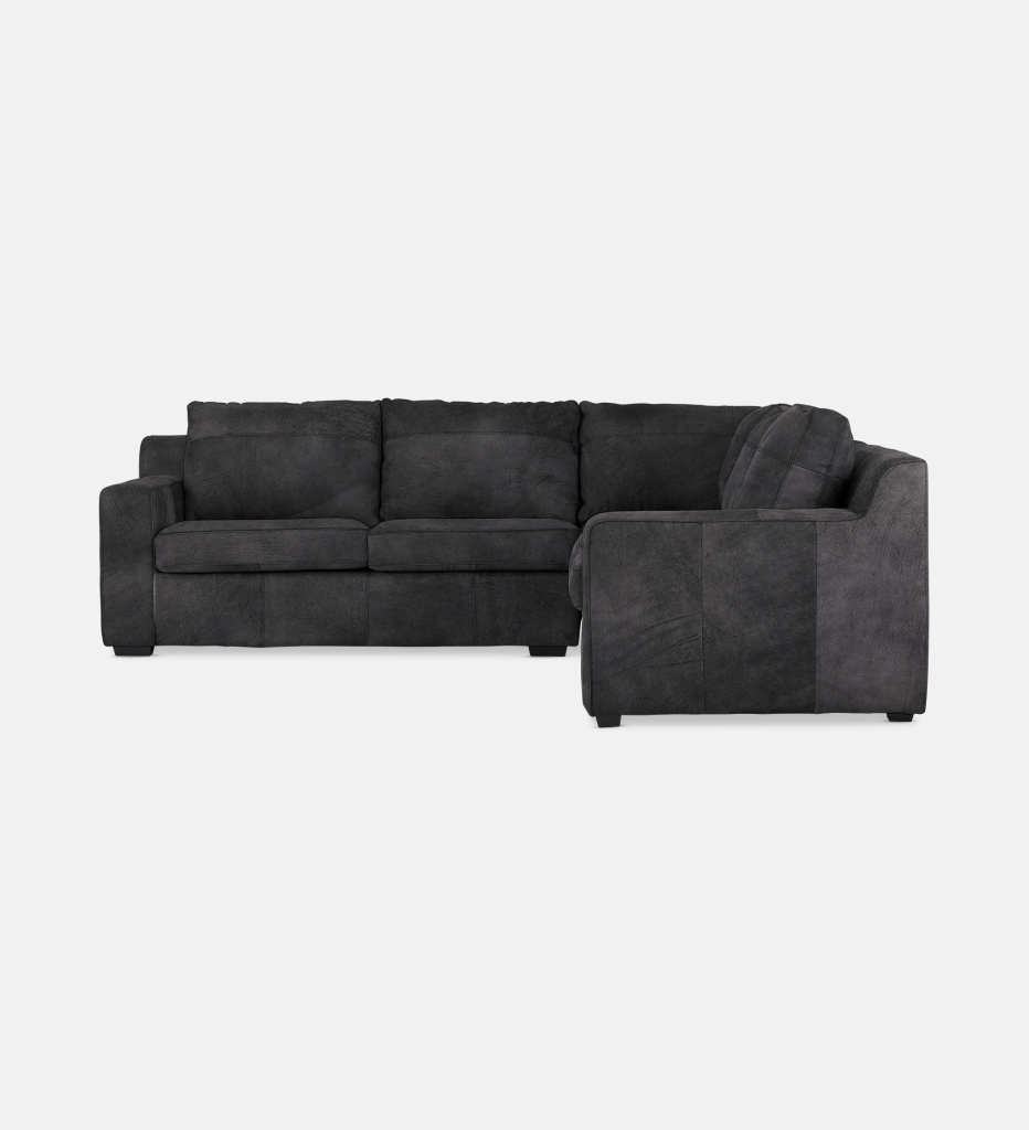Lodge Fully Upholstered Corner Couch (19731)