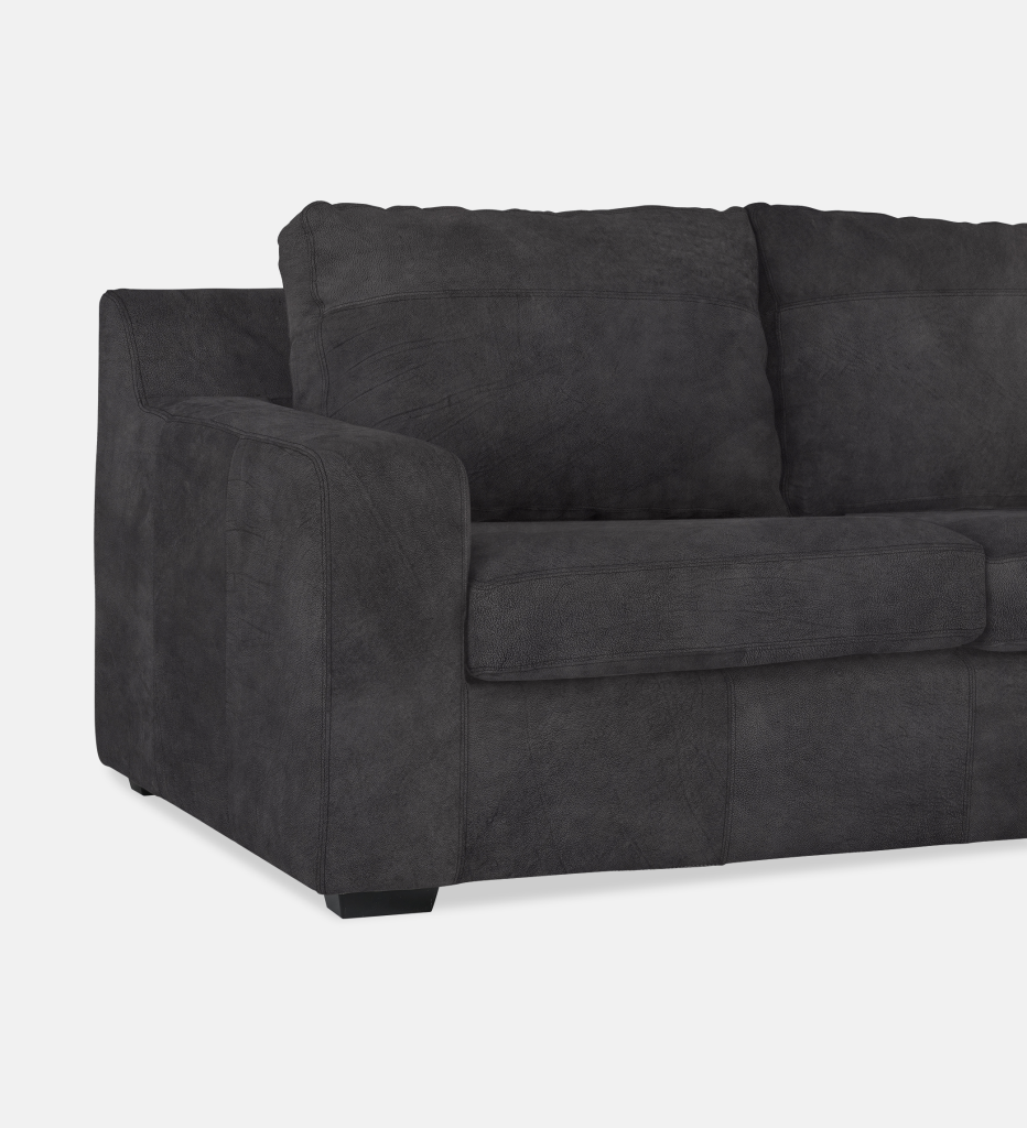 Lodge Fully Upholstered Corner Couch (19732)