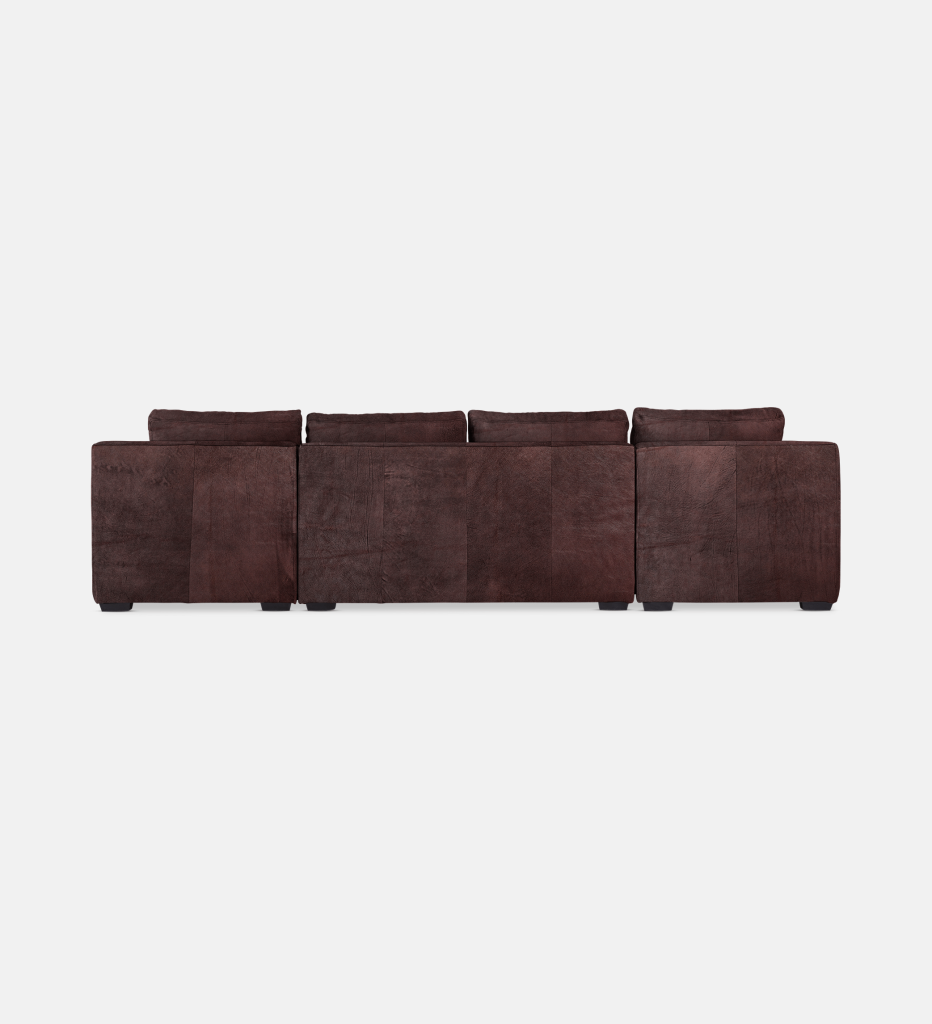 Lodge Leather Slouch With Daybed (26949)