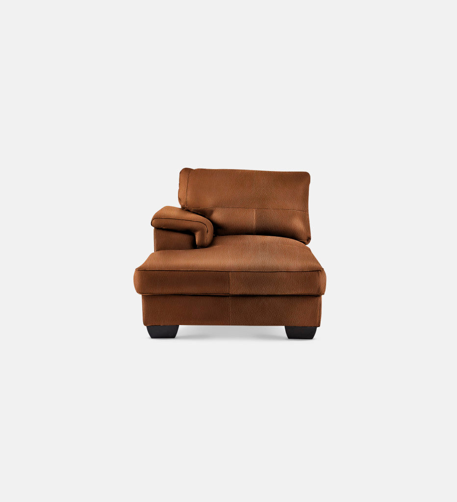 Breen Leather Modular Chaise Left (74733)