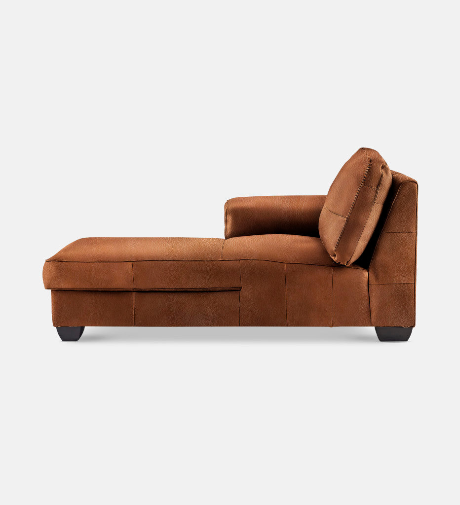 Breen Leather Modular Chaise Left (74737)