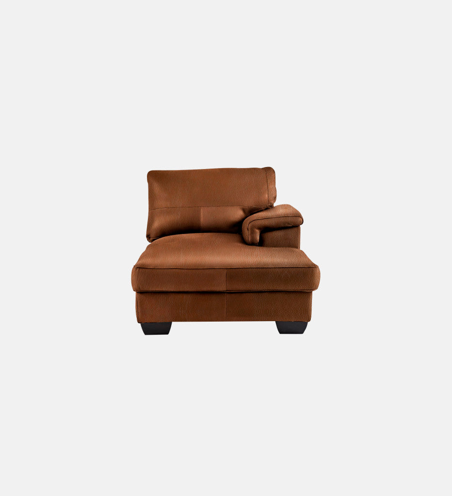 Breen Leather Modular Chaise Right (74738)