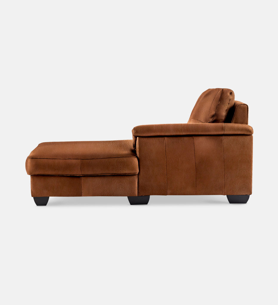 Breen Leather Modular Chaise Right (74741)