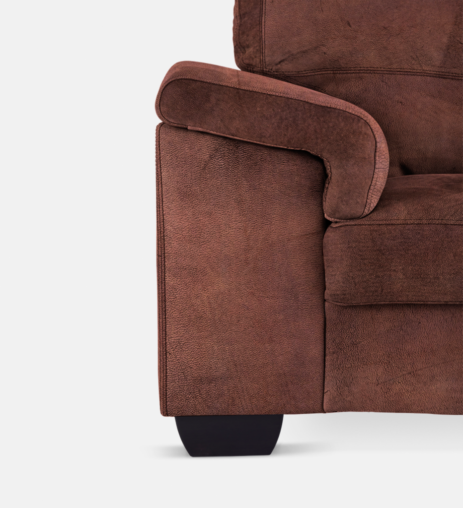 Breen Leather Slouch With Daybed Right (39873)