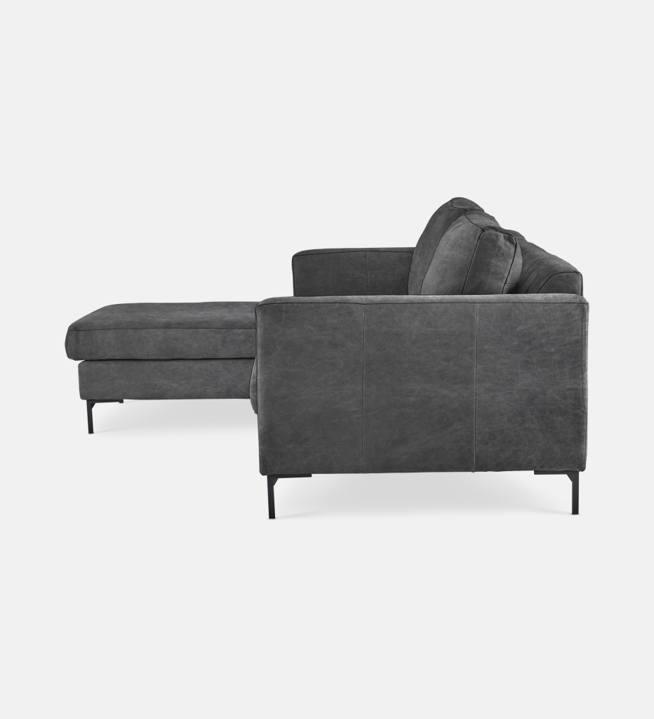 Sami Leather Slouch Left Metal Leg (37162)