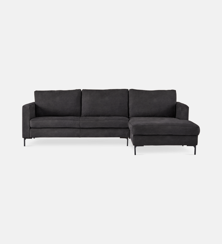 Sami Upholstered Slouch Right With Wooden Leg