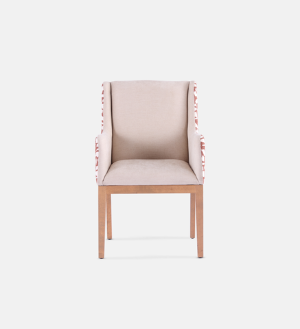 Kendall Fully Upholstered Carver Chair Natural Leg (111809)