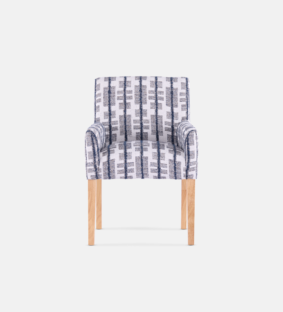 Bennet Fully Up Carver Chair Natural Leg (111845)