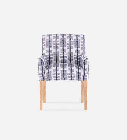 Bennet Fully Up Carver Chair Natural Leg (111845)