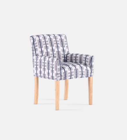 Bennet Fully Up Carver Chair Natural Leg (111847)