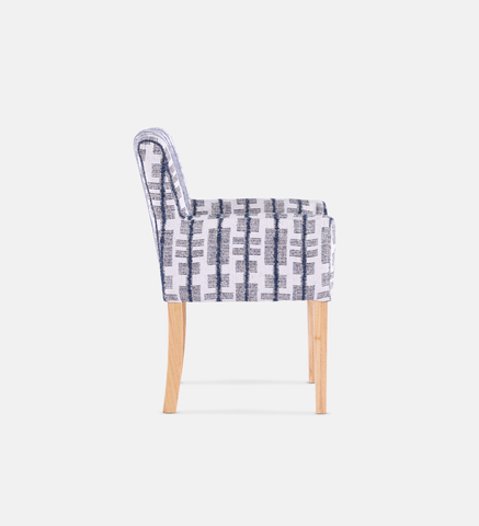 Bennet Fully Up Carver Chair Natural Leg (111848)