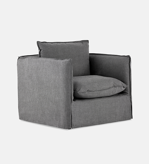 Indiana Slipcover 1 Seater (27157)
