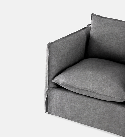 Indiana Slipcover 1 Seater (27158)