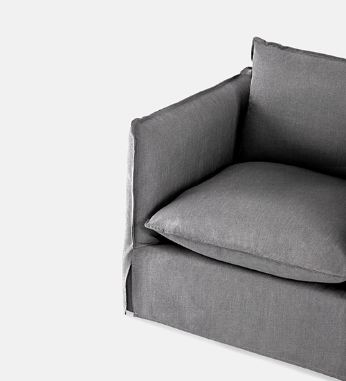 Indiana Slipcover 1 Seater (27175)