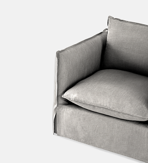 Indiana Slipcover 1 Seater (27192)