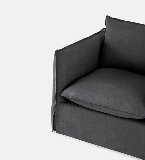 Indiana Slipcover 1 Seater (27198)